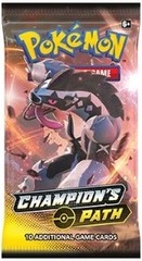 Pokemon Champion's Path Booster Pack - Galarian Obstagoon Pack Art